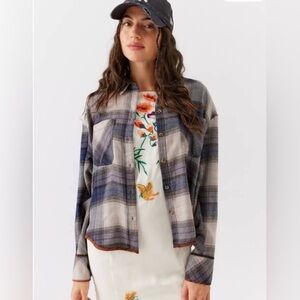 BDG urban outfitters slouchy button down top